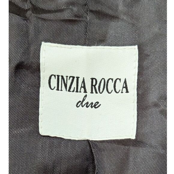 Cinzia Rocca Icons Gray Coat - Picture 6 of 8